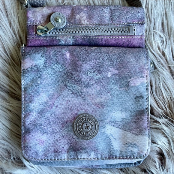 Kipling El Dorado Purple Mini Crossbody Bag - Picture 2 of 9